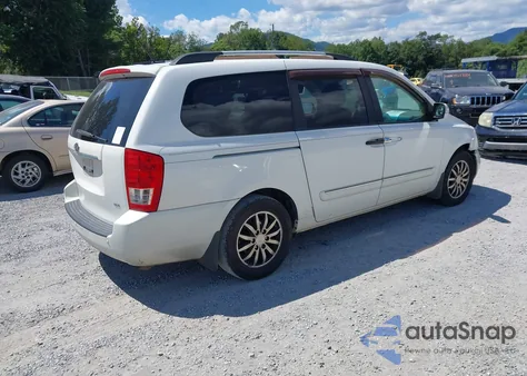 2012 Kia Sedona Ex z USA, uszkodzony, nr VIN KNDMH4C78C6446148